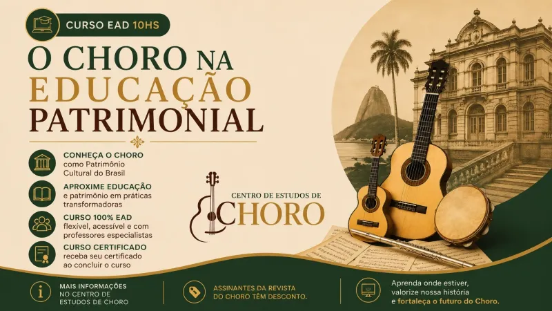O CHORO NA EDUCAÇÃO PATRIMONIAL